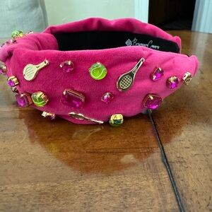 Brighton Pink Tennis Charm Hairband